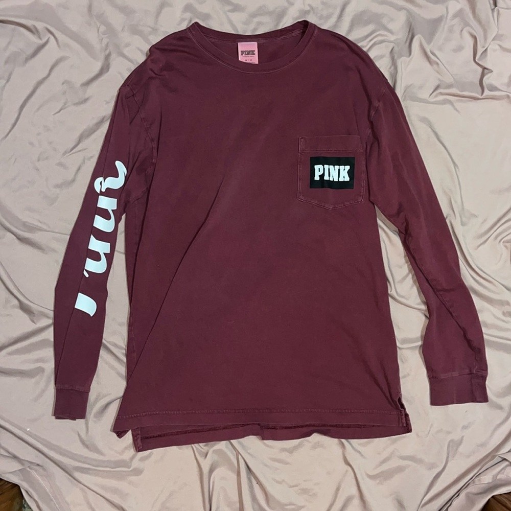 PINK long sleeve tee
